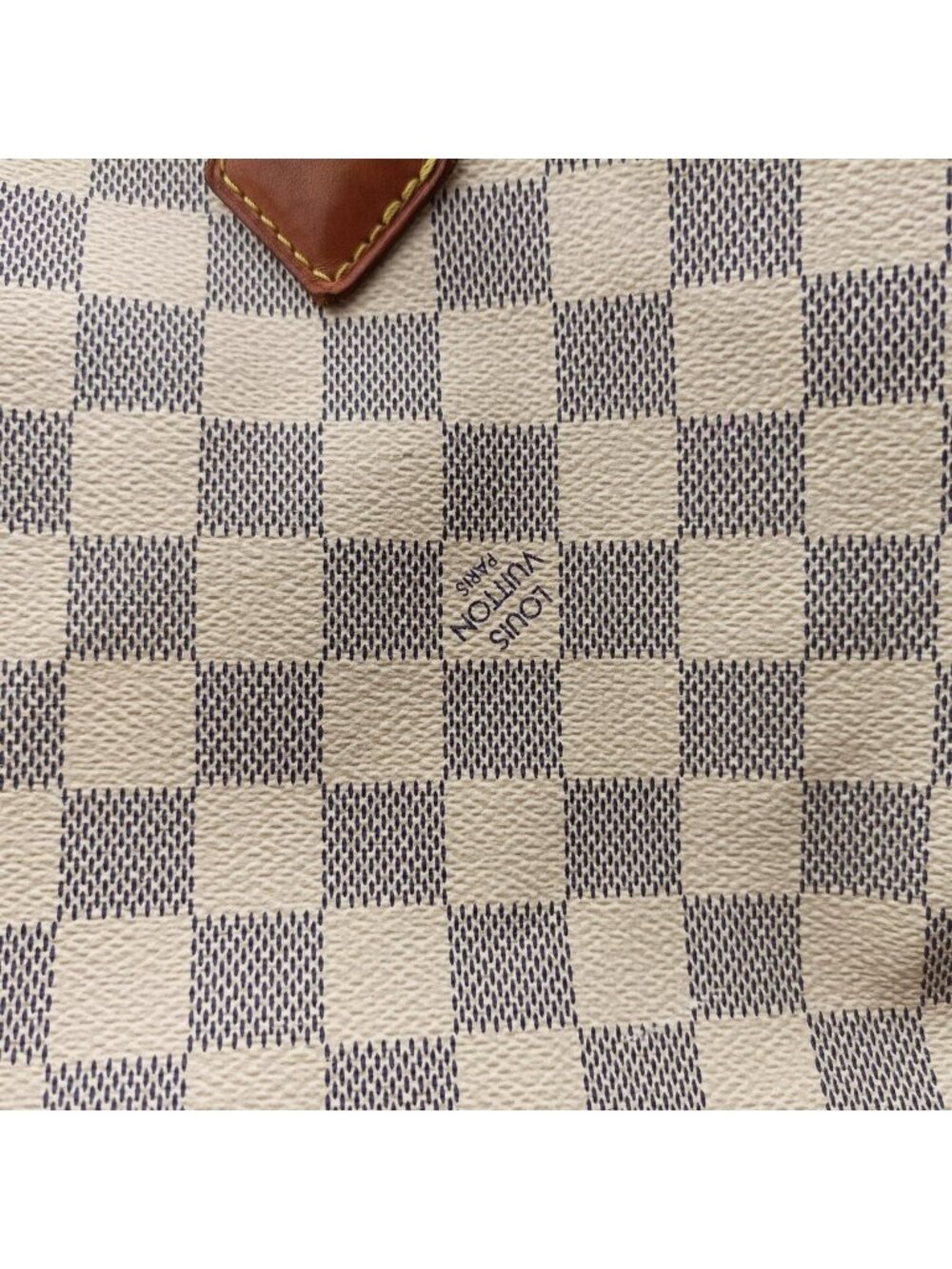Louis Vuitton Speedy 35 Azur Damier Canvas Handbag - Picture 12 of 15